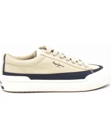 PEPE JEANS PEPE JEANS HERREN-SNEAKER AUS CANVAS IN BEIGE BEIGE