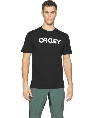 CAMISETA OAKLEY LOGO PRETA MANGA CURTA MASCULINA NEGRO