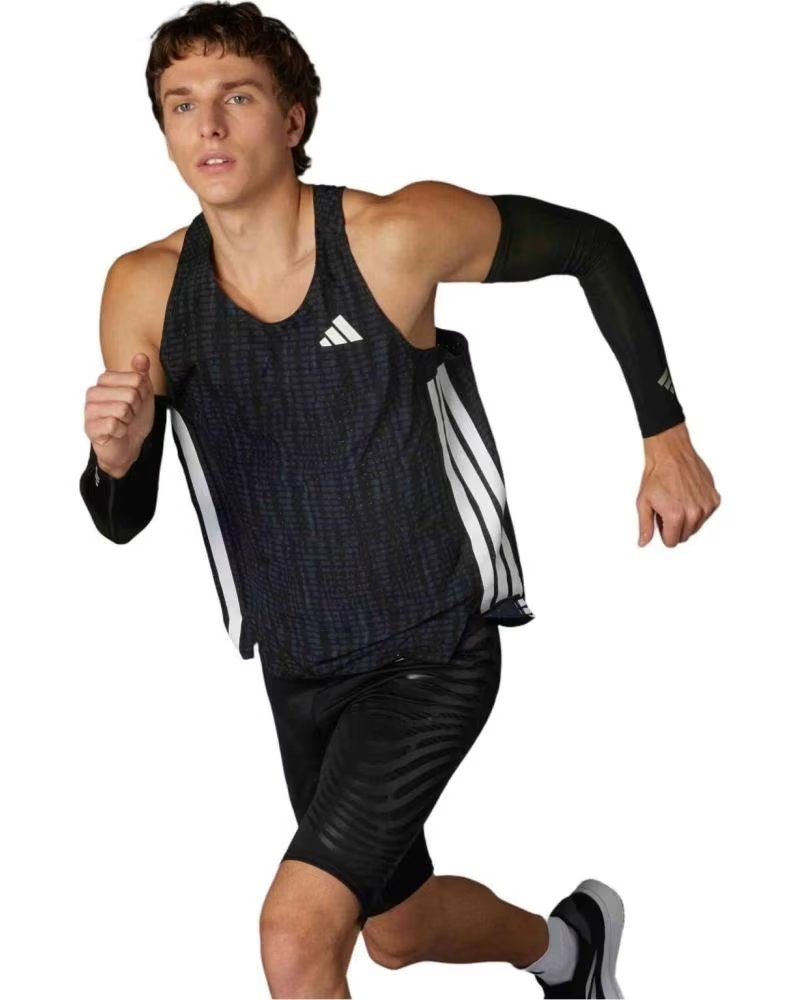 ADIDAS DÉBARDEUR ADIZERO RUNNING ADIDAS POUR HOMME NEGRO