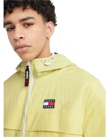 TOMMY HILFIGER VESTE À CAPUCHE TOMMY HILFIGER POUR HOMME MARRON