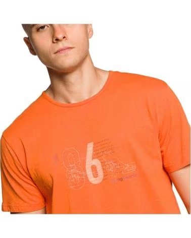 TRANGOWORLD CAMISETA DE MANGA CORTA EN PARA HOMBRE NARANJA
