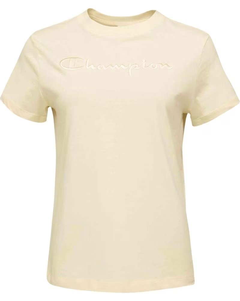 CHAMPION CAMISETA DE MANGA CORTA CHAMPION PARA MUJER BEIGE