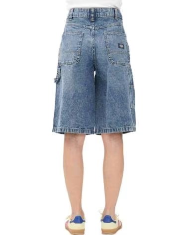 DICKIES BERMUDAS EN PARA MUJER AZUL
