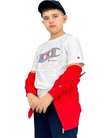 CHAMPION CAMISETA DE MANGA CORTA EN PARA NINOS BLANCO
