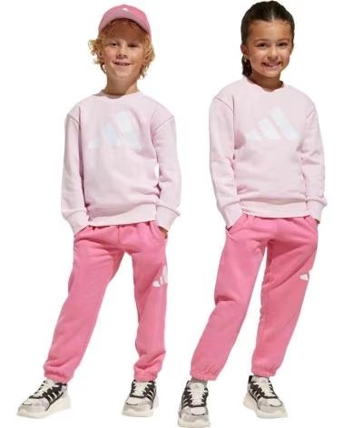 ADIDAS TUTA SPORTIVA ADIDAS PER BAMBINA ROSA ROSA