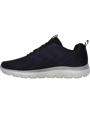 SKECHERS SCARPE SKECHERS DA UOMO NERE NEGRO
