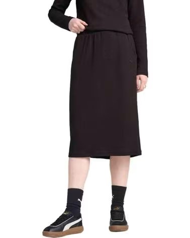 PUMA PUMA ESSENTIALS SKIRT FOR WOMEN NEGRO