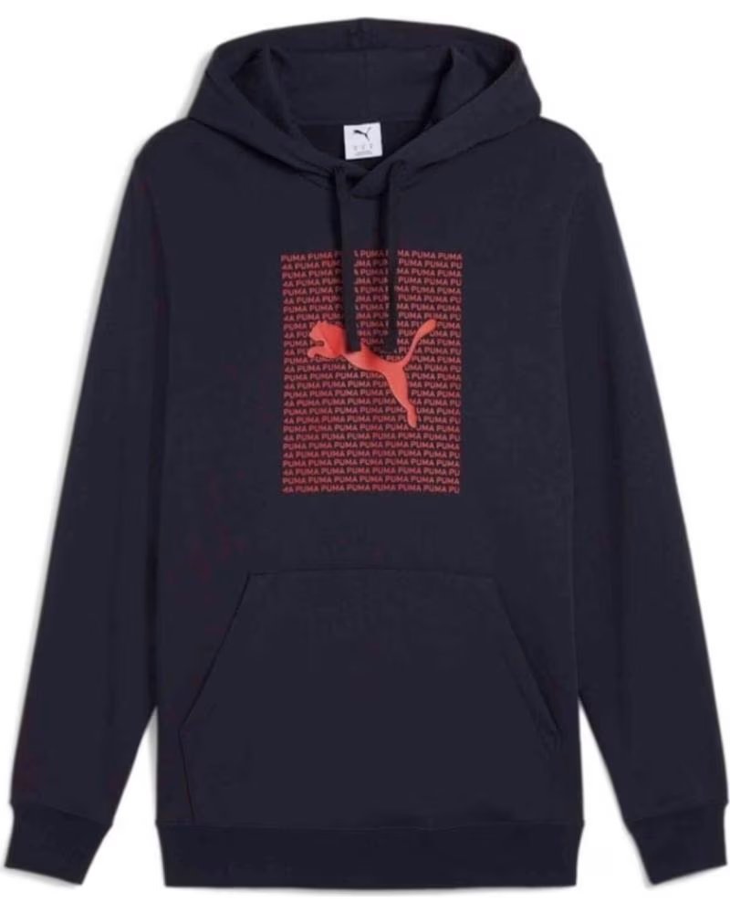 PUMA SWEAT À CAPUCHE PUMA ESSENTIALS POUR HOMME BLEU AZUL