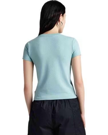 CONVERSE CAMISETA DE MANGA CORTA EN PARA MUJER VERDE