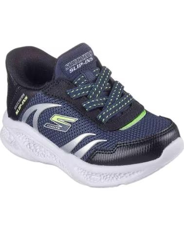 SKECHERS ZAPATILLAS EN PARA NINOS AZUL