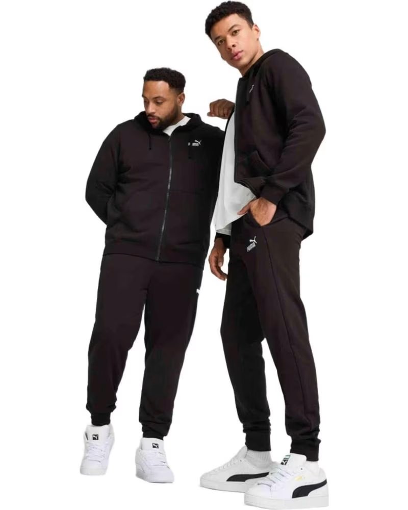 PUMA PANTALON JOGGER AVEC LOGO IMPRIMÉ NEGRO