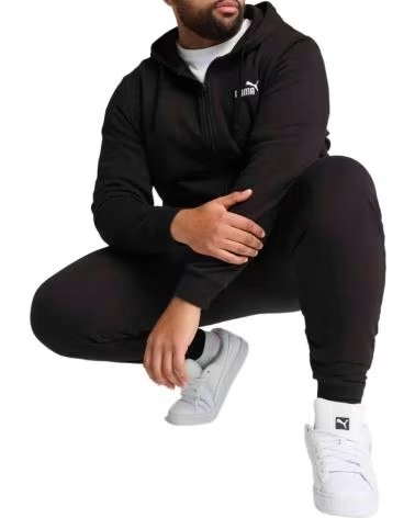 PUMA PANTALON JOGGER AVEC LOGO IMPRIMÉ NEGRO