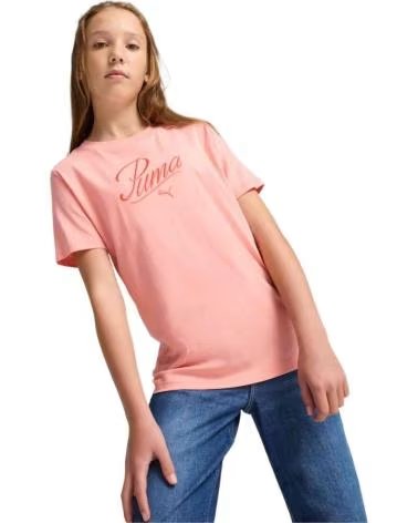 PUMA CAMISETA DE MANGA CURTA PUMA NARANJA