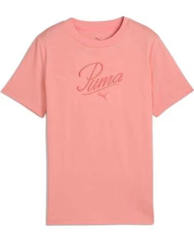 PUMA CAMISETA DE MANGA CURTA PUMA NARANJA