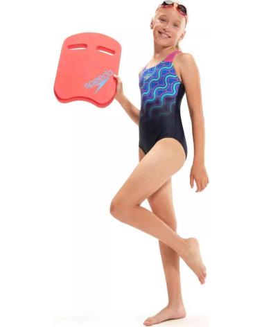 SPEEDO BAÑADOR SPEEDO PARA NIÑA AZUL CON DISEÑO ONDULADO AZUL