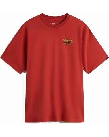 VANS OFF THE WALL THE T-SHIRT 160260 BORDEAUXROT REDCHR