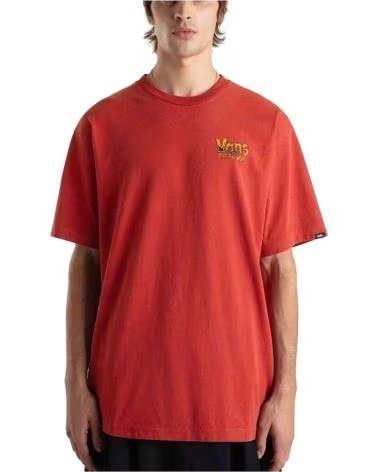 VANS OFF THE WALL THE T-SHIRT 160260 BORDEAUXROT REDCHR