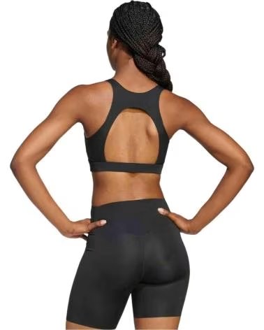 ADIDAS SUJETADOR EN PARA MUJER NEGRO