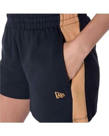 NEW ERA PANTALONCINO SPORTIVO NEW ERA NERO DA DONNA NEGRO