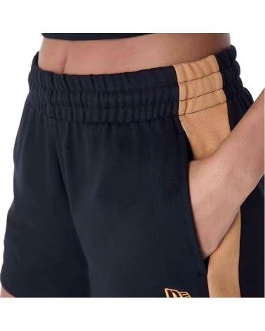 NEW ERA PANTALONCINO SPORTIVO NEW ERA NERO DA DONNA NEGRO