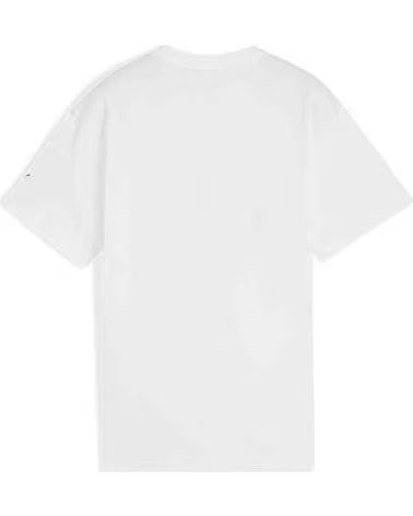 PUMA CAMISETA MANGA CORTA GRÁFICO HOOPS BLANCO