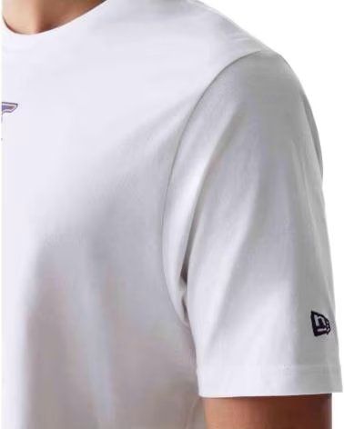 NEW ERA CAMISETA NEW ERA NBA LOS ANGELES LAKERS MANGA CURTA BRANCA MASCULINA BLANCO