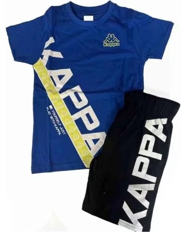 KAPPA KAPPA SPORTSWEAR SET: T-SHIRT AND SHORTS A1Z