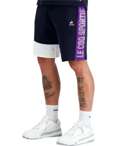 LE COQ SPORTIF LE COQ SPORTIF PANTALÓN CORTO DEPORTIVO HOMBRE NEGRO