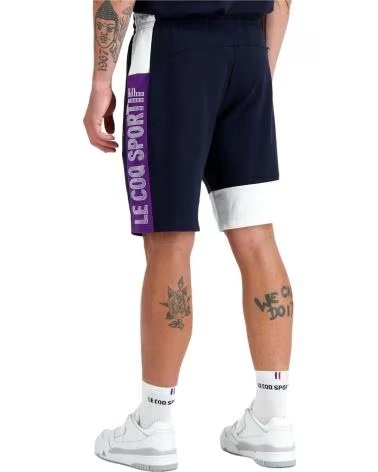 LE COQ SPORTIF LE COQ SPORTIF PANTALÓN CORTO DEPORTIVO HOMBRE NEGRO