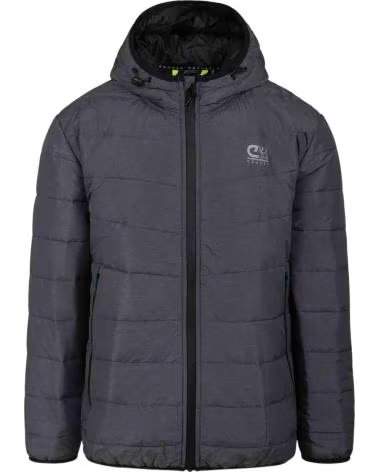 CRUYFF VESTE MATELASSÉE À CAPUCHE CRUYFF POUR HOMME GRIS