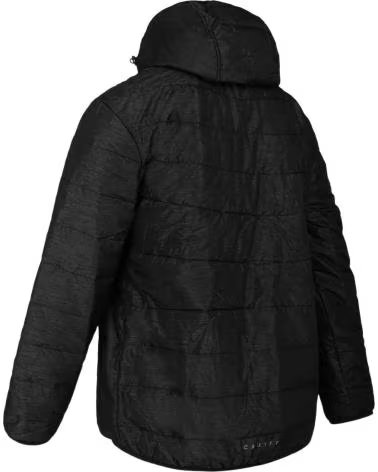CRUYFF VESTE CRUYFF NOIR REMBOURRÉE À CAPUCHE POUR HOMME NEGRO