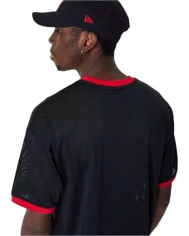 NEW ERA NEW ERA CHICAGO BULLS MEN´S BLACK SHORT SLEEVE T-SHIRT NEGRO
