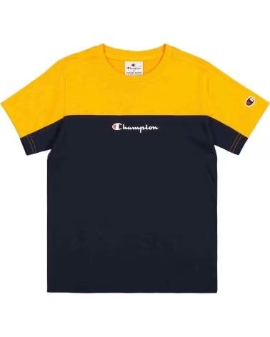 CHAMPION CAMISETA DE MANGA CORTA EN PARA NINOS AMARILLO