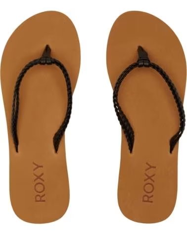 ROXY ROXY FLIP-FLOPS FOR WOMEN NEGRO