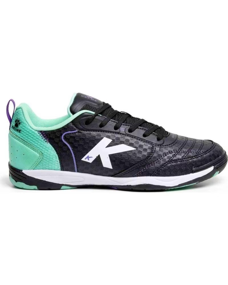KELME SCARPE DA CALCIO A SALA KELME DA UOMO, NERE NEGRO