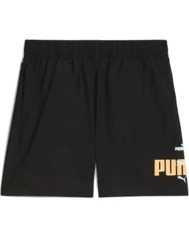 PUMA PANTALON CORTO EN PARA NINOS NEGRO