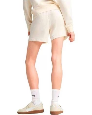 PUMA PANTALON CORTO EN PARA MUJER BEIGE