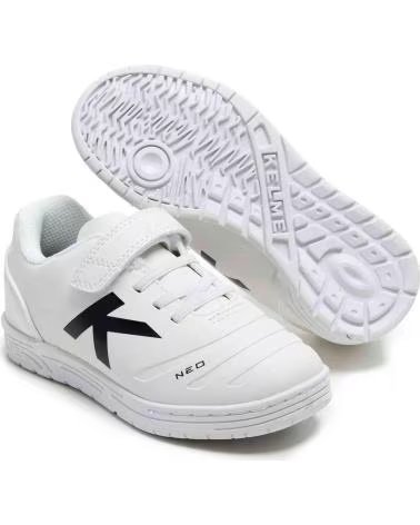 KELME BOTAS DE FUTBOL SALA EN PARA NINOS UNISEX BLANCO