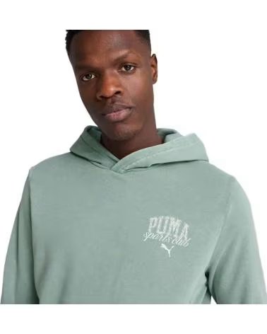 PUMA MOLETOM COM CAPUZ PUMA ESSENTIALS MASCULINO VERDE