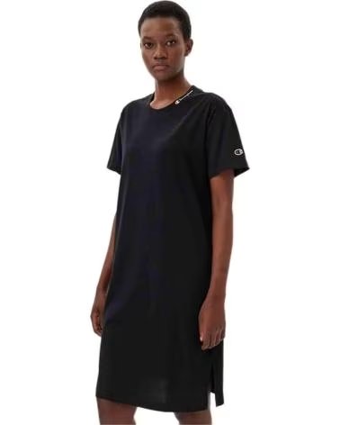 CHAMPION CHAMPION SCHWARZES KLEID FÜR DAMEN NEGRO