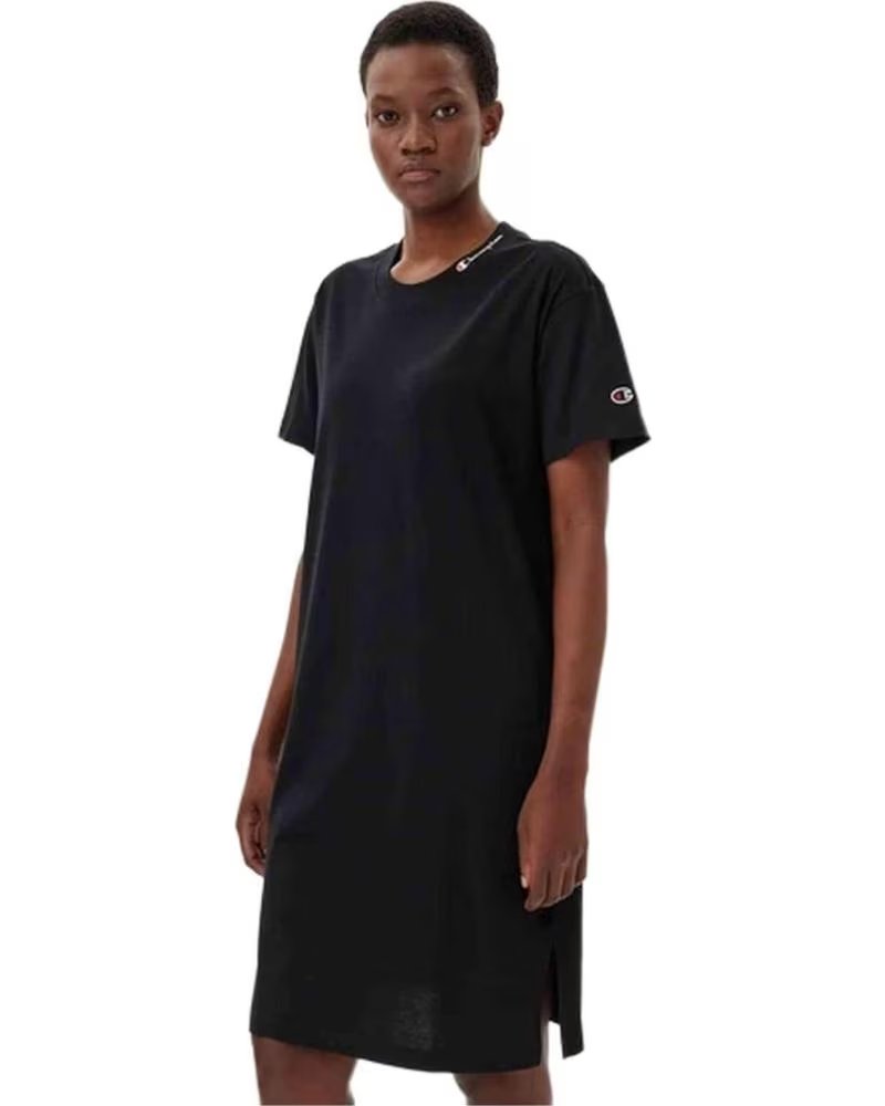 CHAMPION CHAMPION SCHWARZES KLEID FÜR DAMEN NEGRO