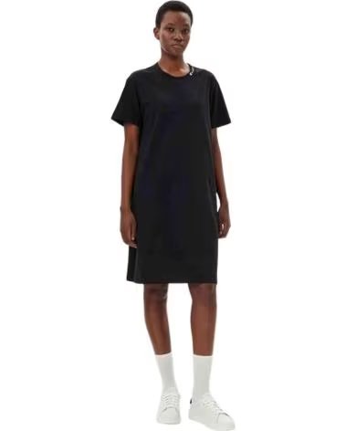 CHAMPION CHAMPION SCHWARZES KLEID FÜR DAMEN NEGRO