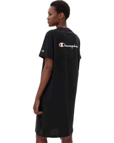 CHAMPION CHAMPION SCHWARZES KLEID FÜR DAMEN NEGRO
