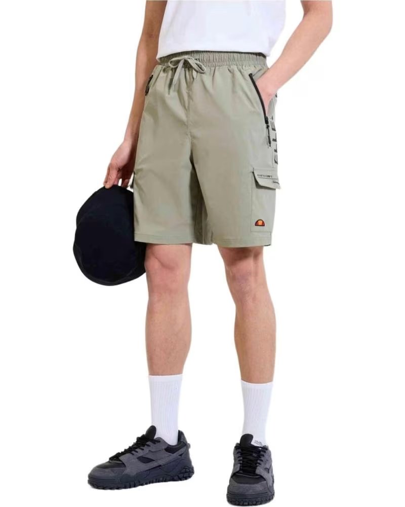 ELLESSE PANTALONES HOMBRE MODELO GAIANO CARGO SHORT COLOR VERDE KHAK KHAKI