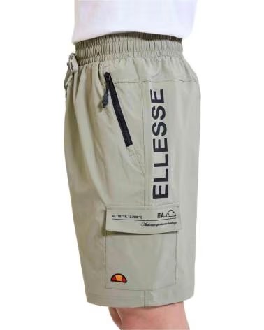 ELLESSE PANTALONES HOMBRE MODELO GAIANO CARGO SHORT COLOR VERDE KHAK KHAKI