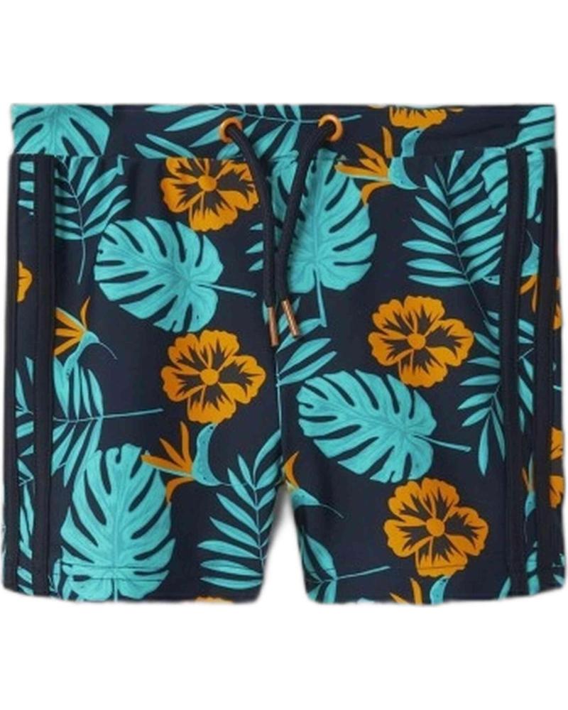NAME IT BAÑADOR PARA NIÑOS NAME IT ESTAMPADO TROPICAL AZUL
