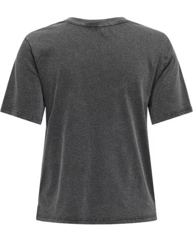 ONLY CAMISETA MANGA CORTA ESTAMPADO ROCK STAR NEGRO 865298