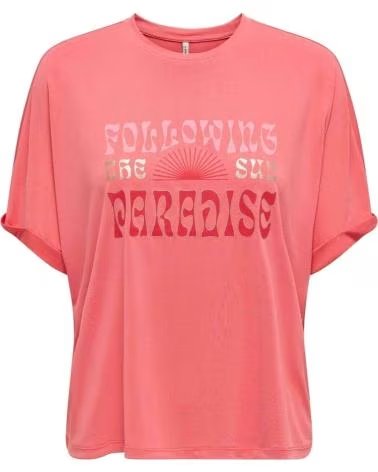 ONLY CAMISETA DE MANGA CORTA ONLY PARA MUJER ROSA