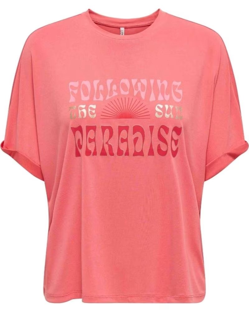 ONLY CAMISETA DE MANGA CORTA ONLY PARA MUJER ROSA