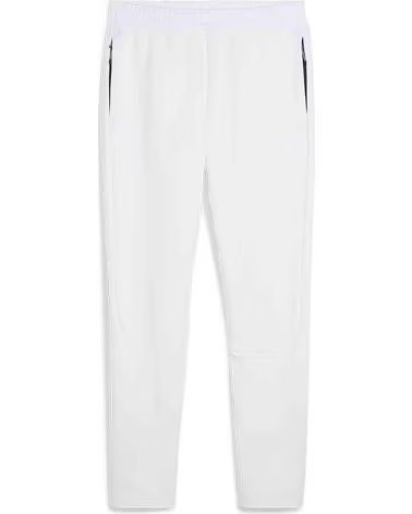 PUMA PANTALONE LUNGO SPORTIVO PUMA BIANCO DA UOMO BLANCO